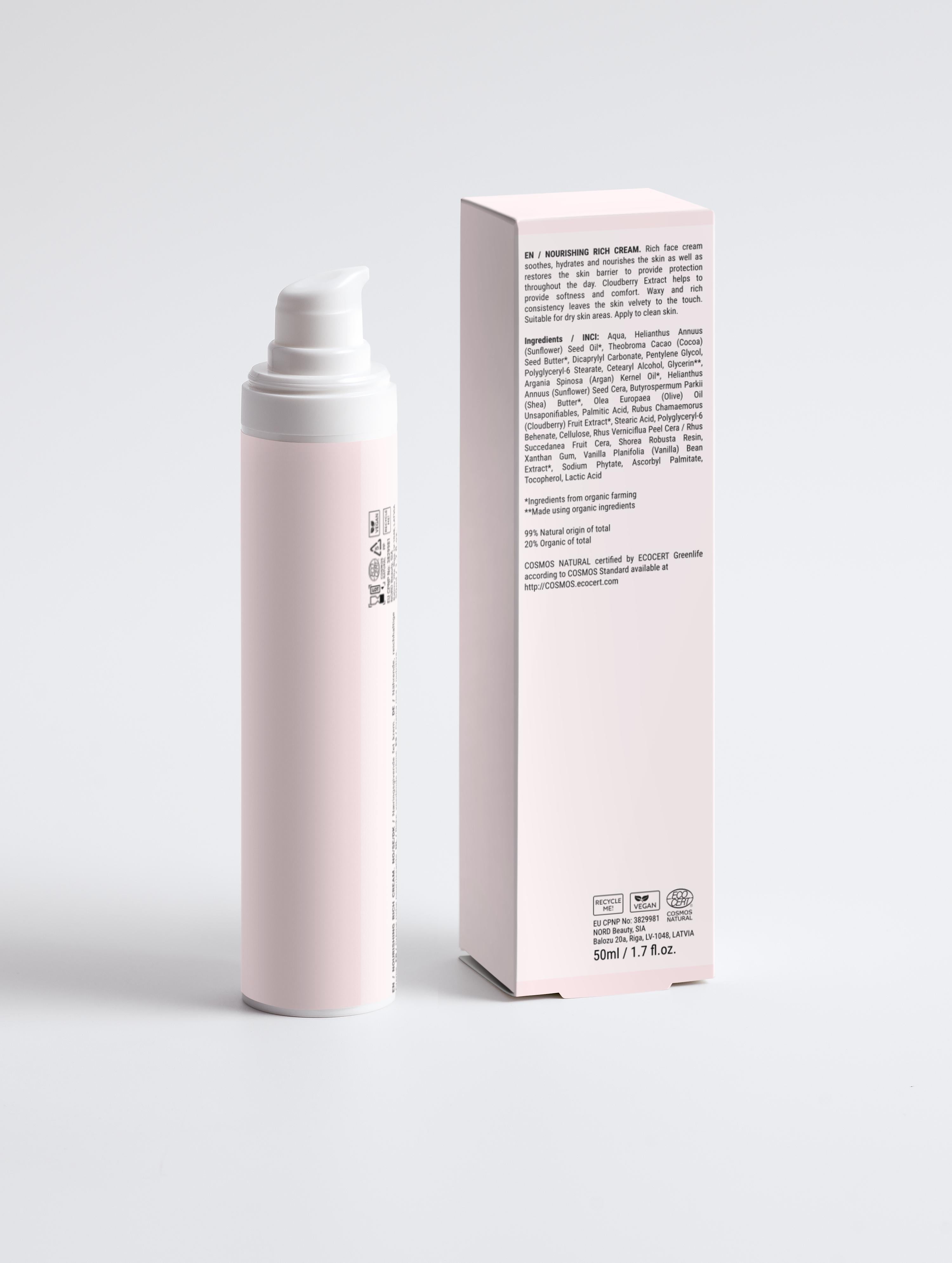 Nourishing Rich Cream, Fragrance Free